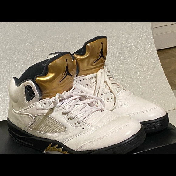 jordan 5 metallic gold